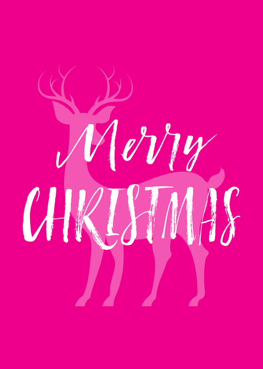 Merry christmas kaart