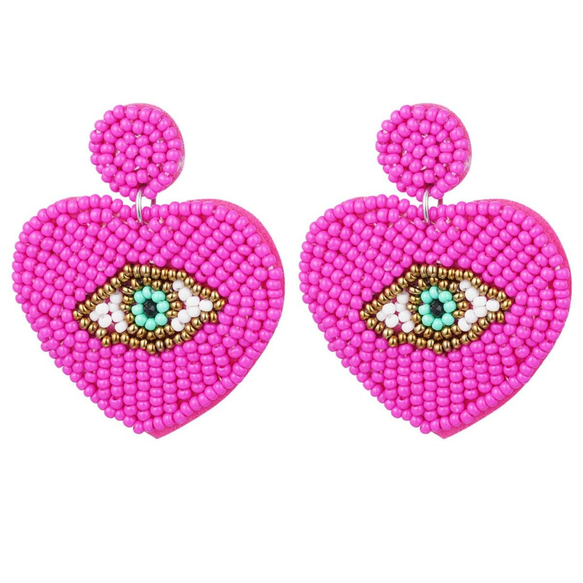 Watch me roze oorbellen