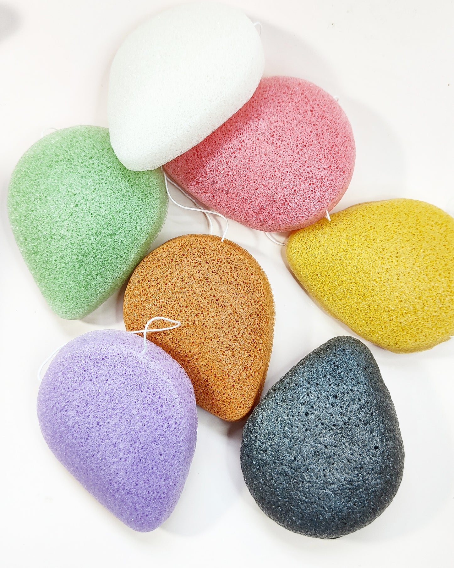 Pure konjac spons