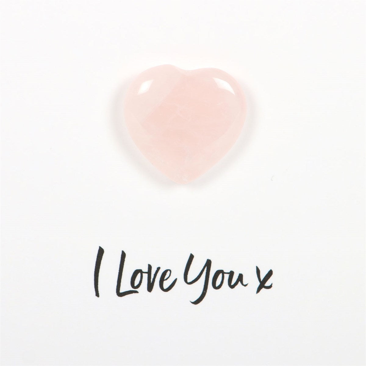 I Love you rozenkwarts kaart