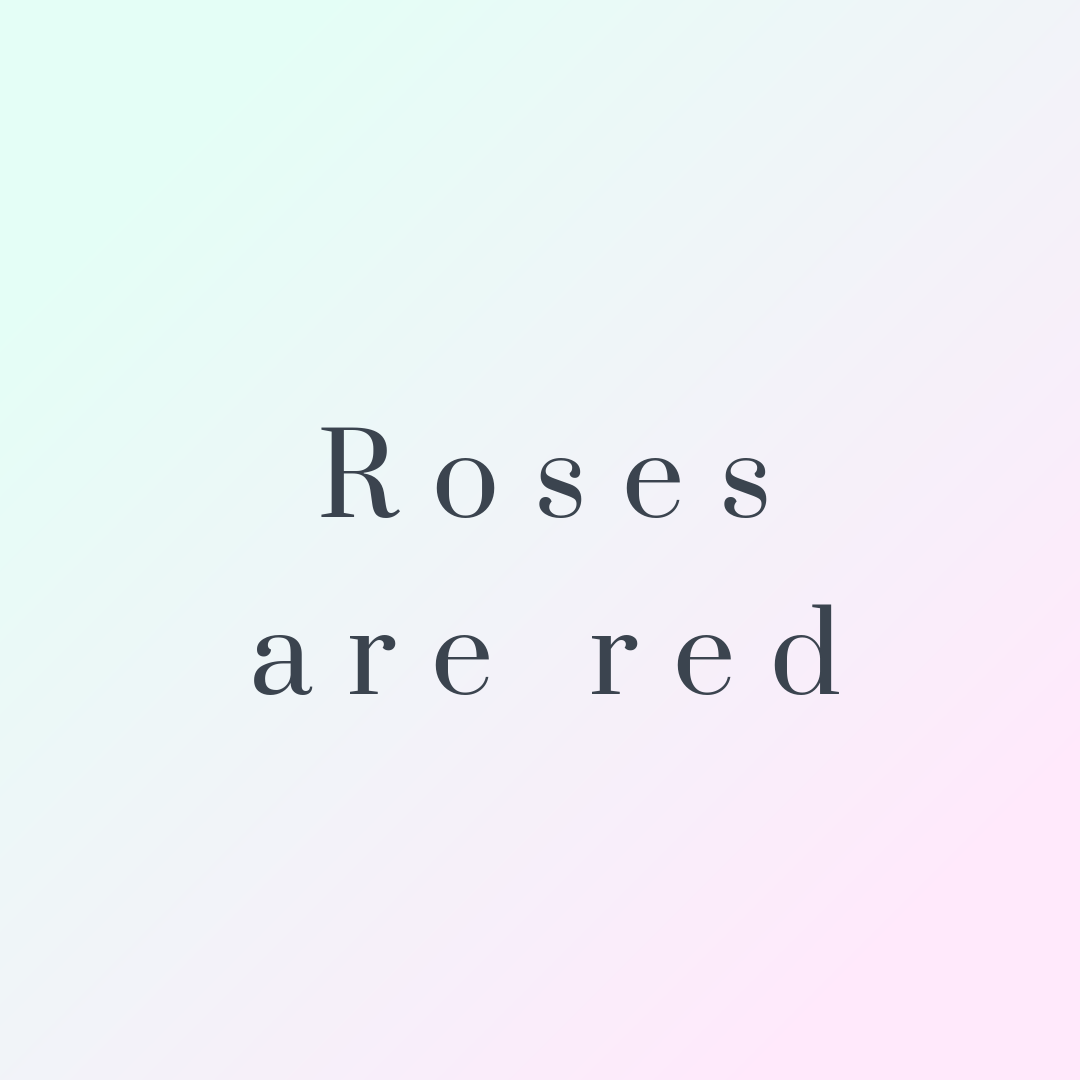 Roses are red parfum olie