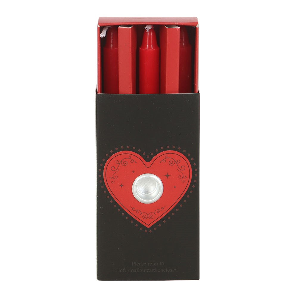 Love spell kaarsen black edition