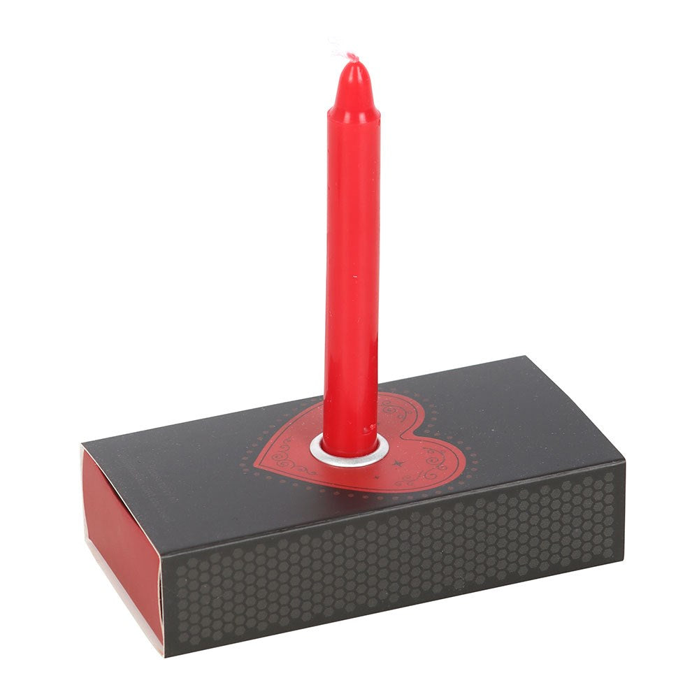 Love spell kaarsen black edition
