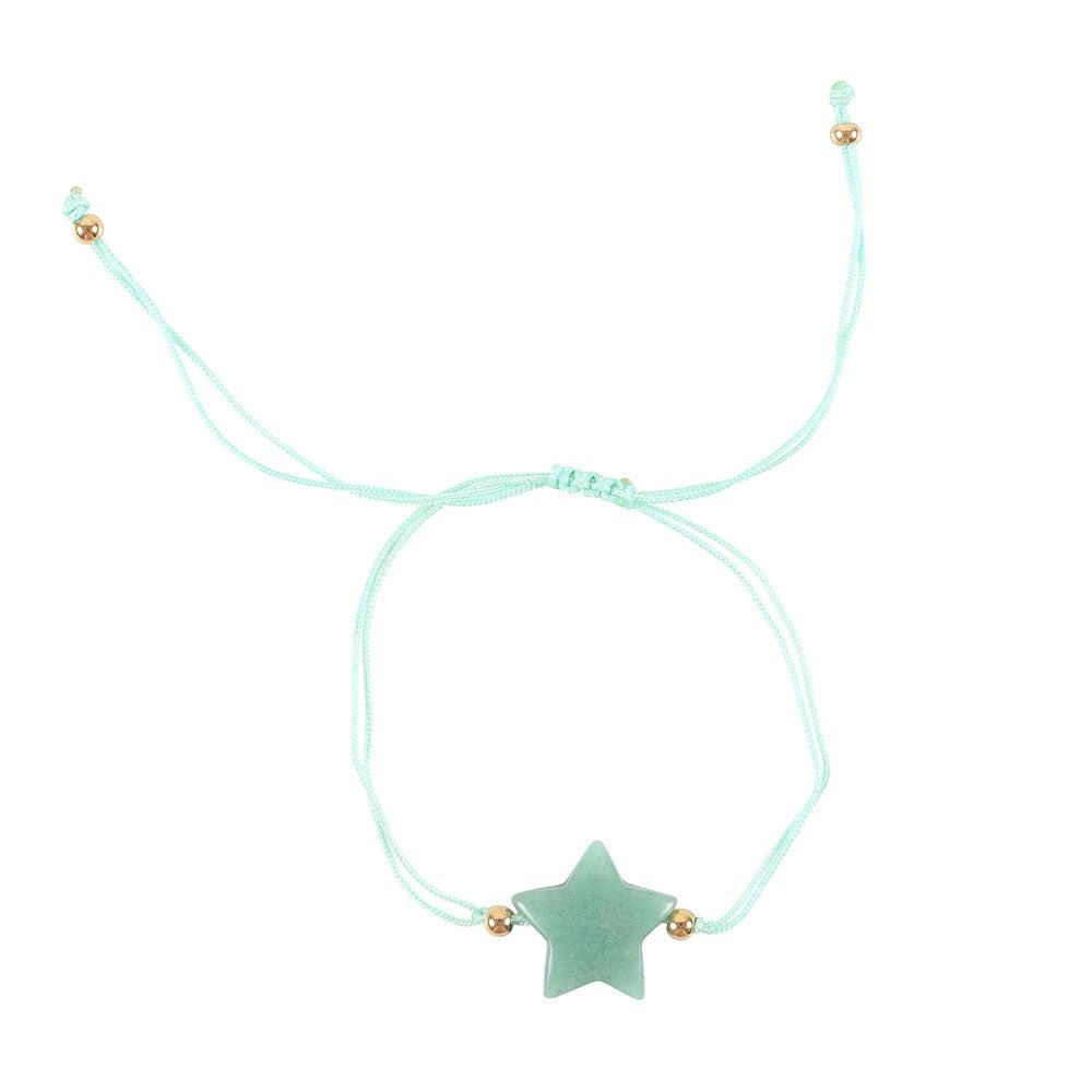 Shine bright aventurijn ster armband