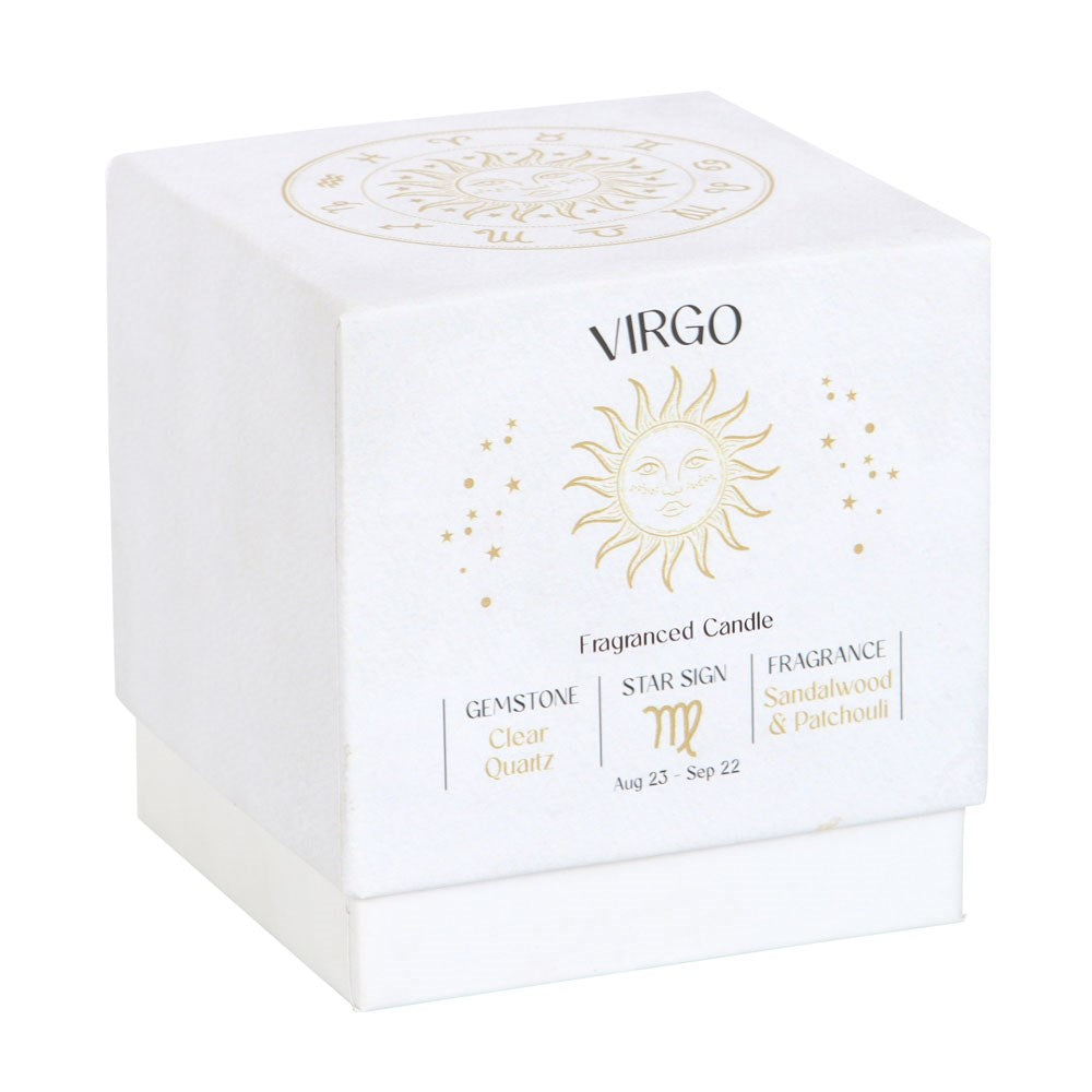 Maagd (Sandelhout & Patchouli) horoscoop kaars