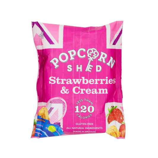 Strawberries and creme popcorn