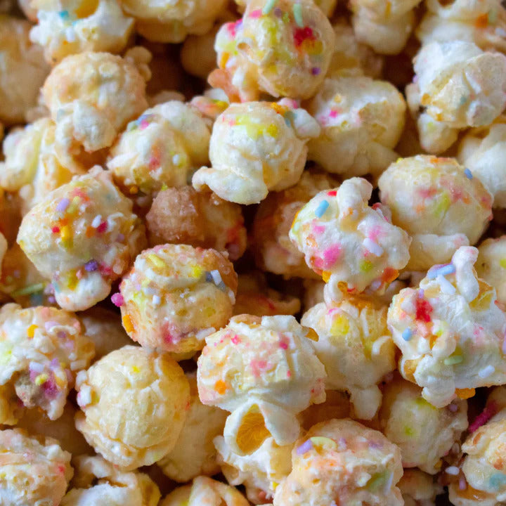 Birthday cake popcorn