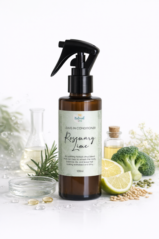 Rozemarijn en limoen leave-in conditioner