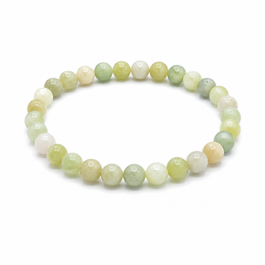 Olijf jade Armband