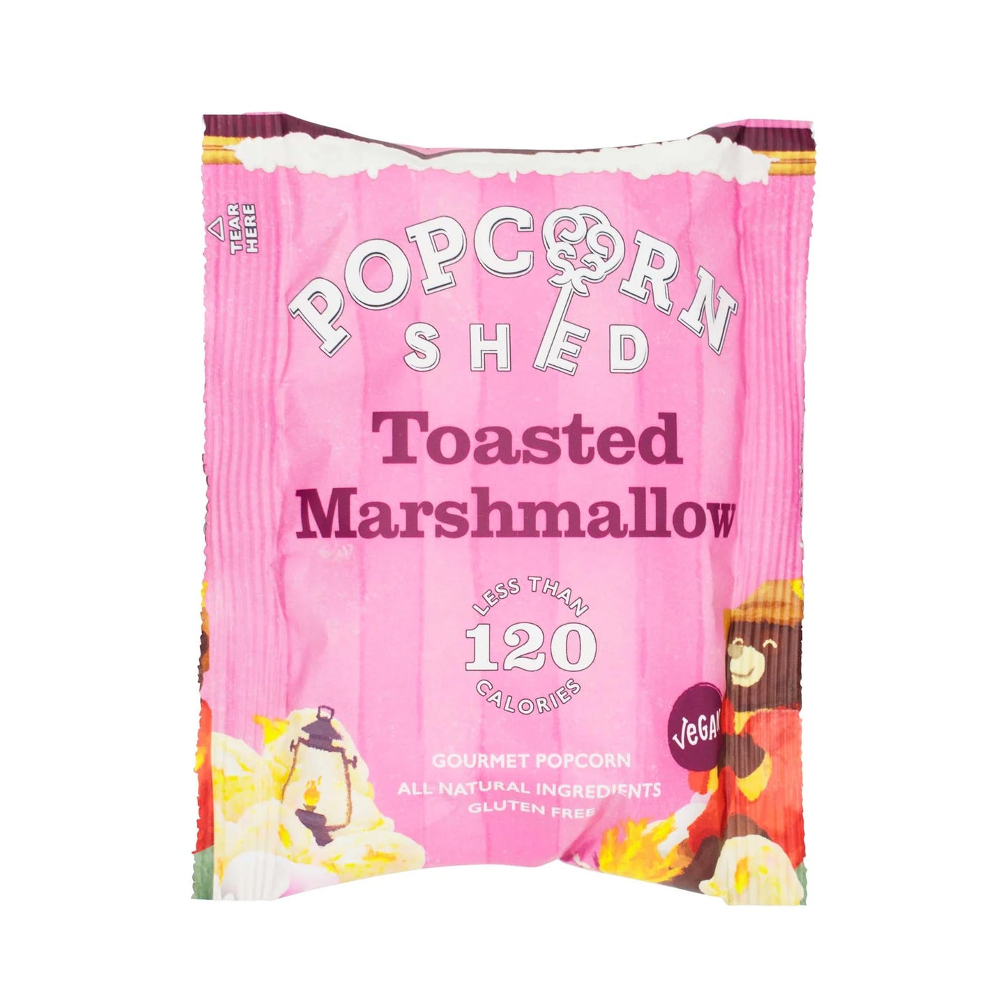 Toasted marshmallow popcorn
