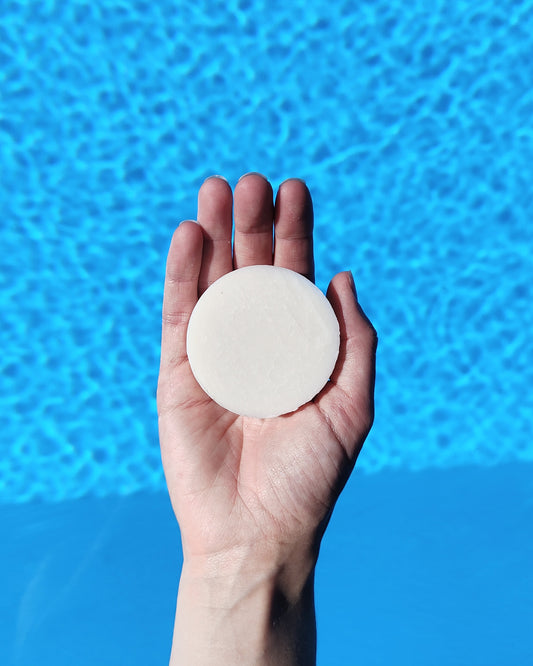 Coconut shampoo bar