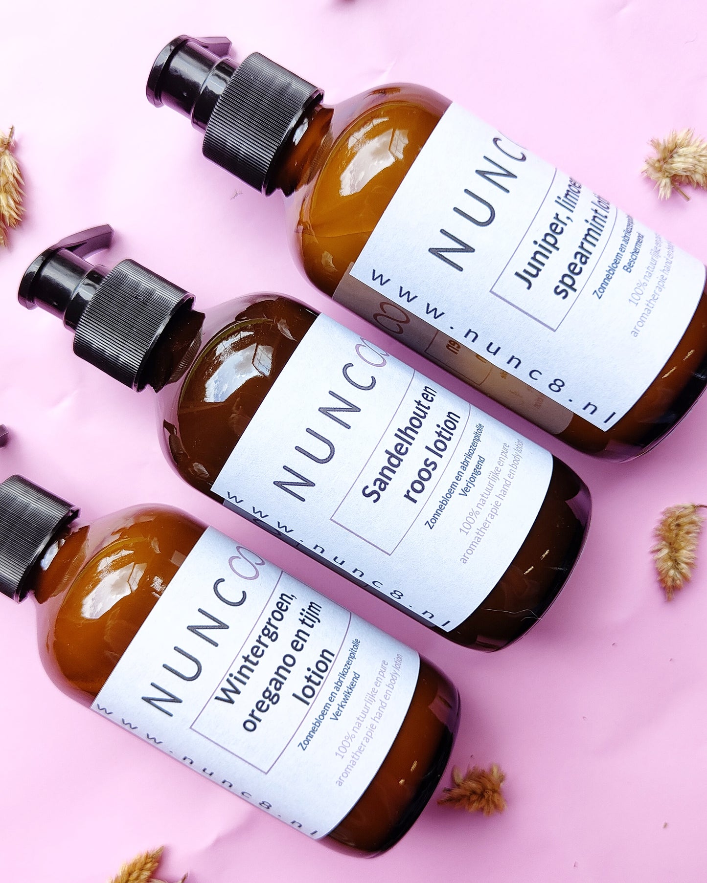 Sandelhout en roos lotion