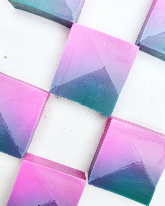 Suikerspin en marshmallow zeep