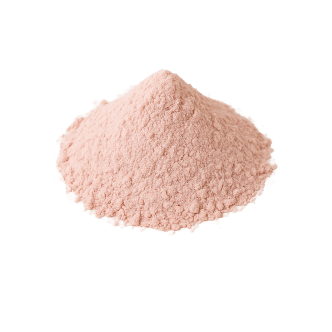 Roze kaolien klei