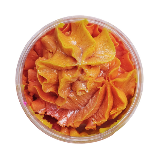 Rhubarb en custard zeep whip