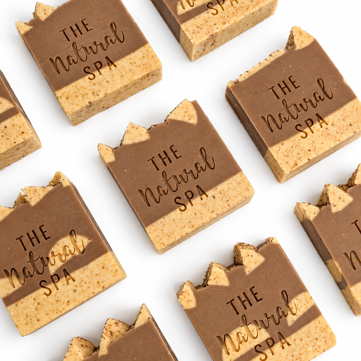 Chocolade sinaasappel rustieke zeep