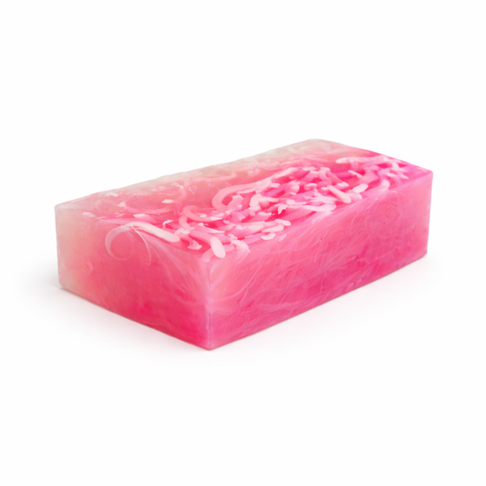 Suikerspin en marshmallow zeep