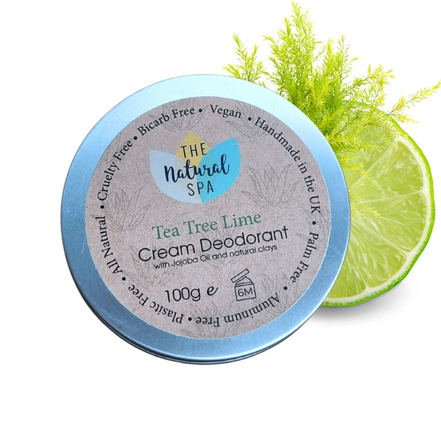 Tea tree limoen crème deodorant