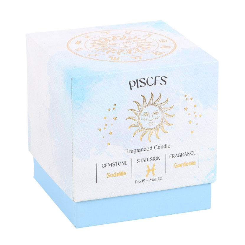 Vissen (Gardenia) horoscoop kaars