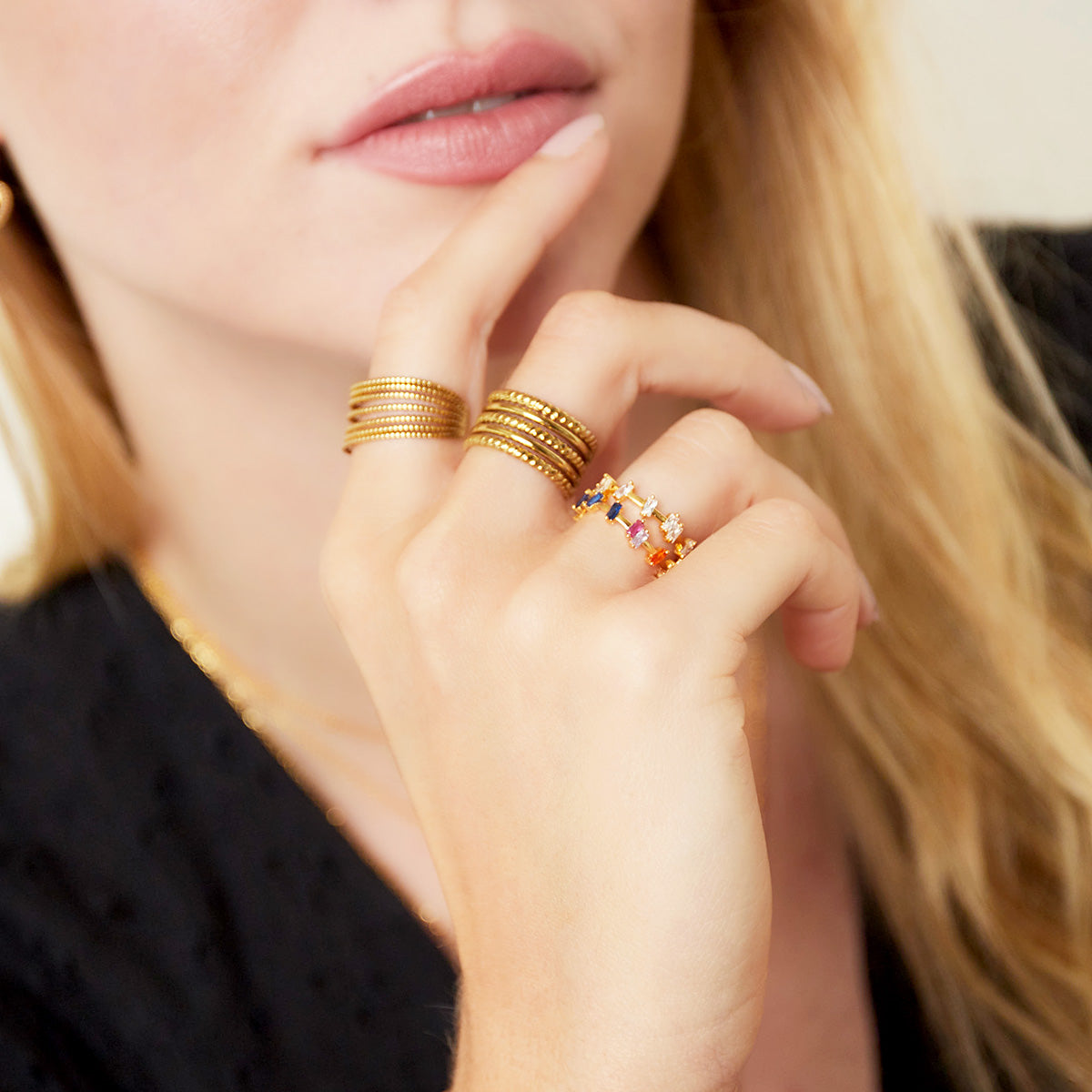 Zirkoon ring