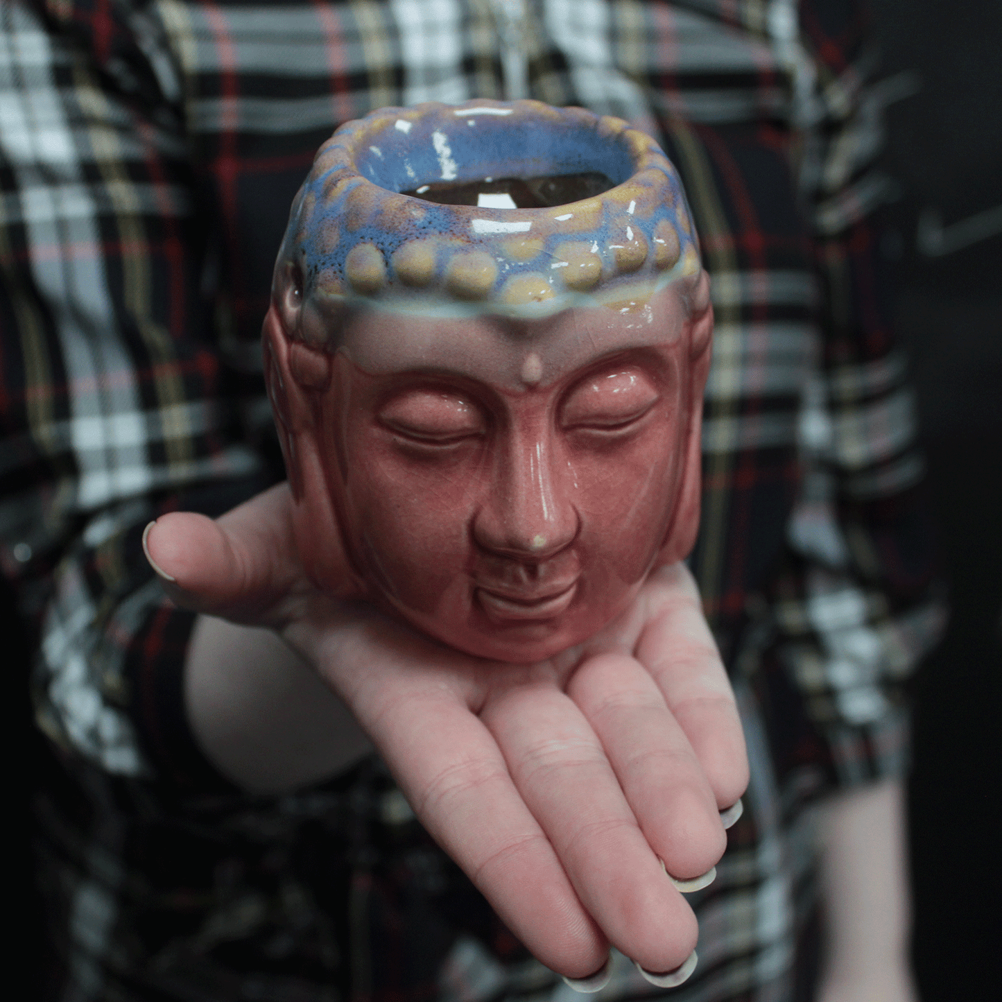 Buddha brander roze