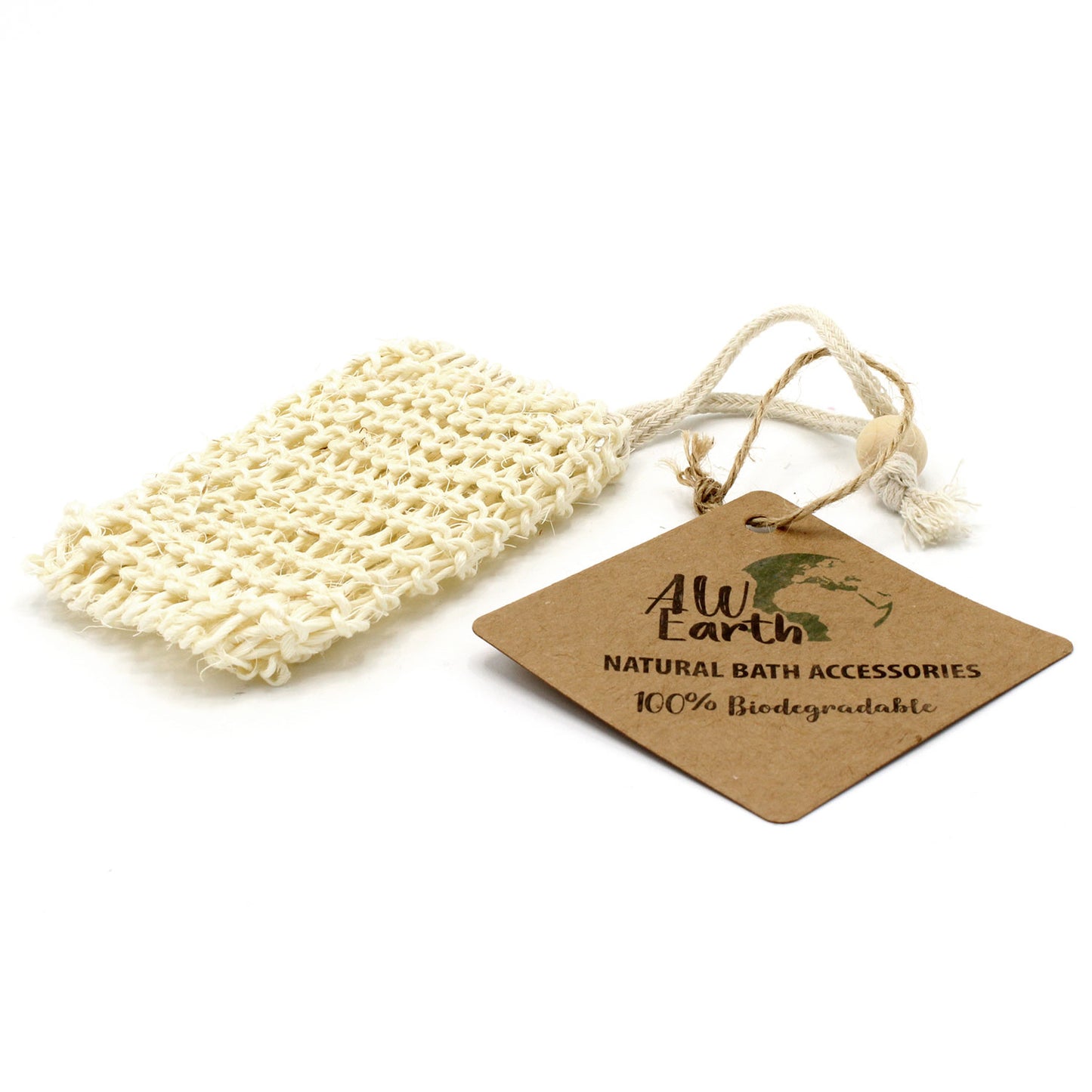 Sisal zeep zakje