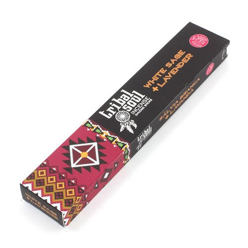 Witte salie en lavendel tribal soul wierook