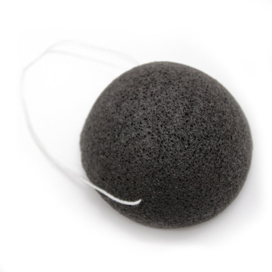Konjac spons zwart