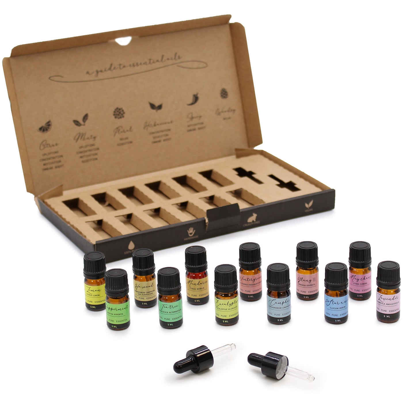 Aromatherapie essentiële olie set