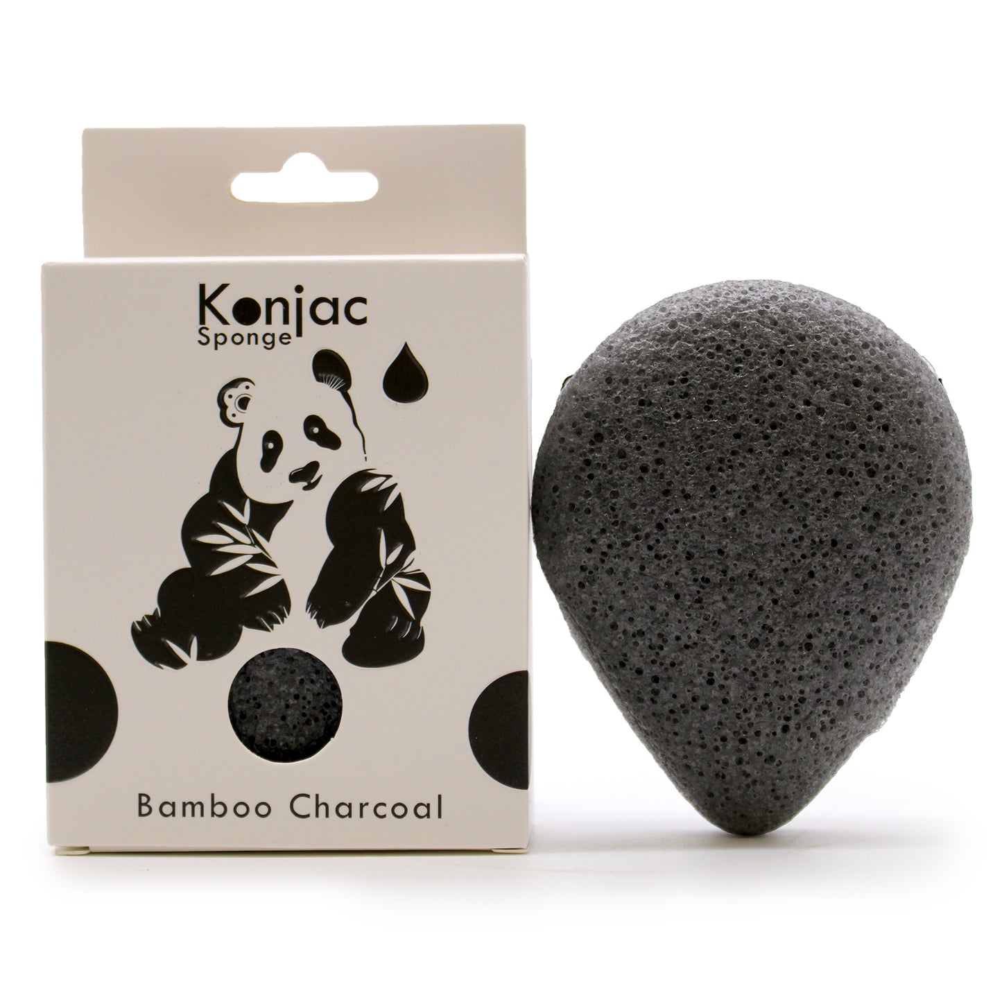 Bamboe houtskool konjac spons