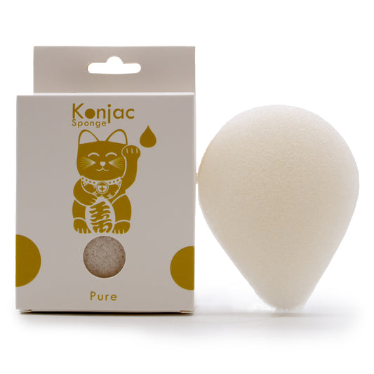 Pure konjac spons