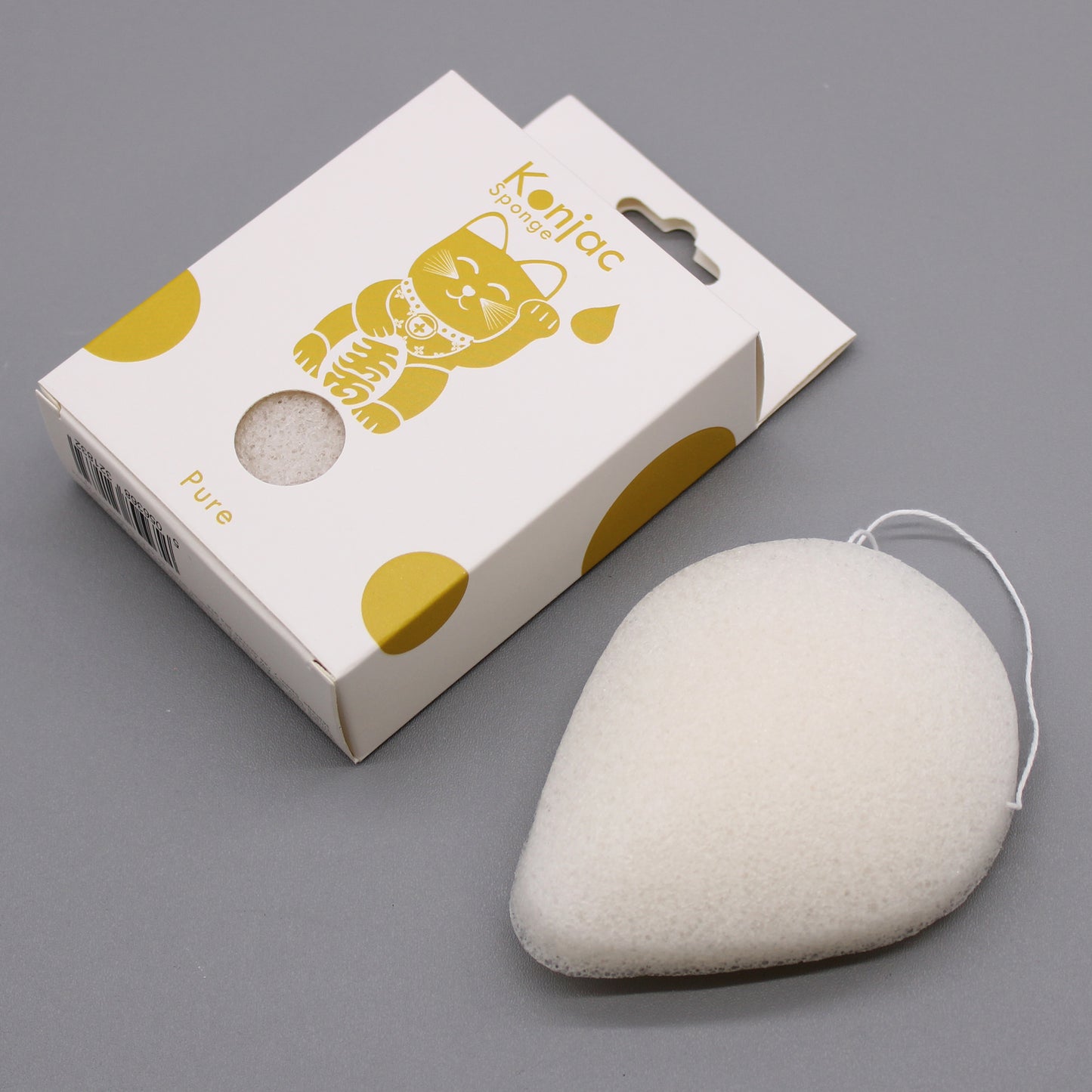 Pure konjac spons
