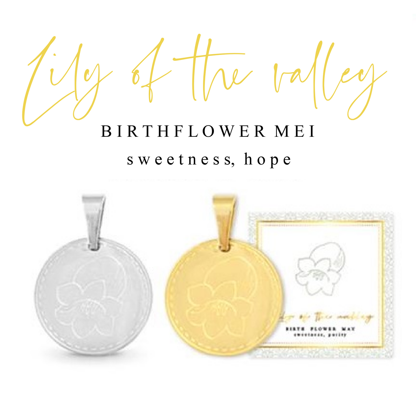 Ketting birthflower meiklokje mei