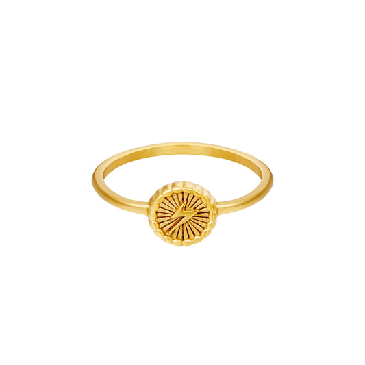 Lightning bolt ring