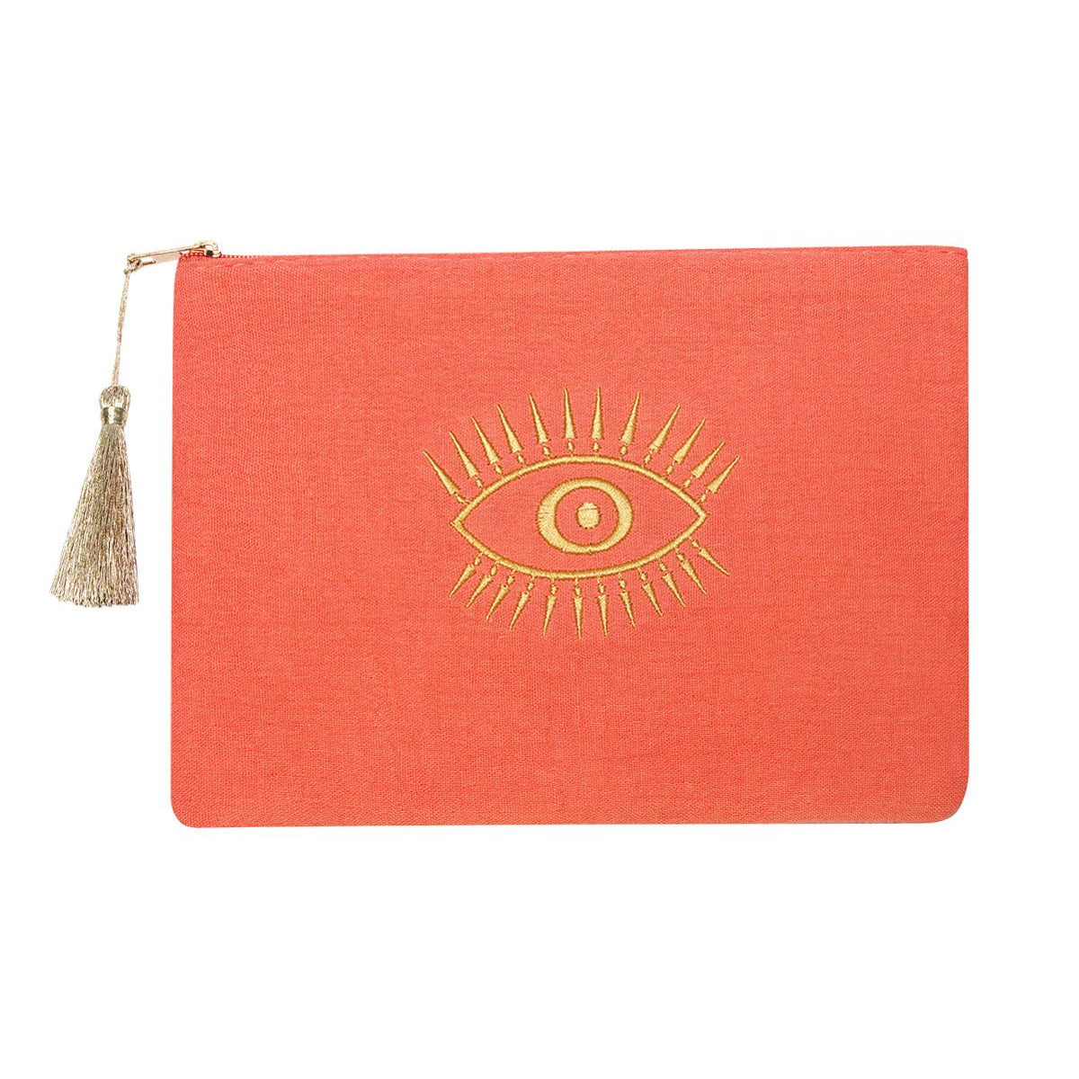 Eye makeup tasje oranje