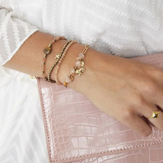 Green jungle armband