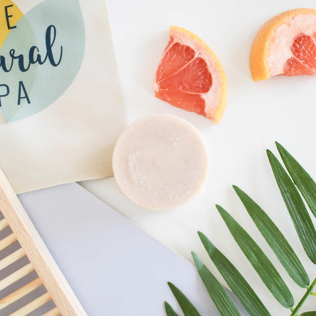 Roos, lavendel en grapefruit haarzeep