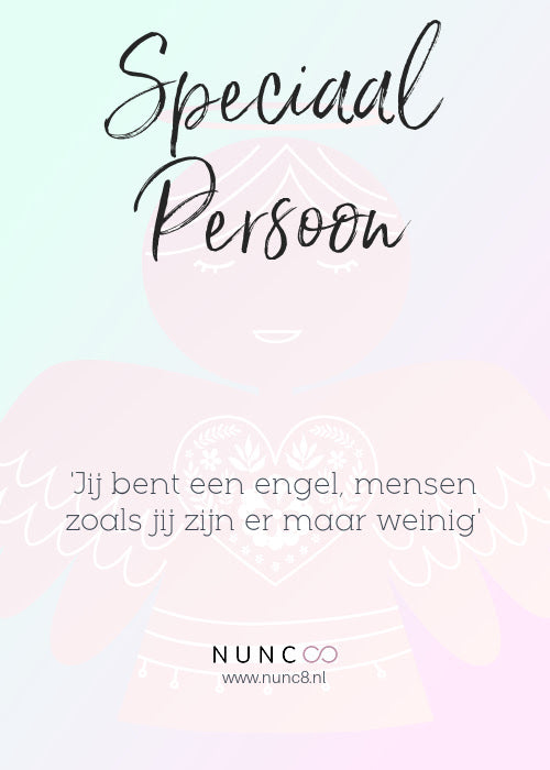 Engel armband speciaal persoon