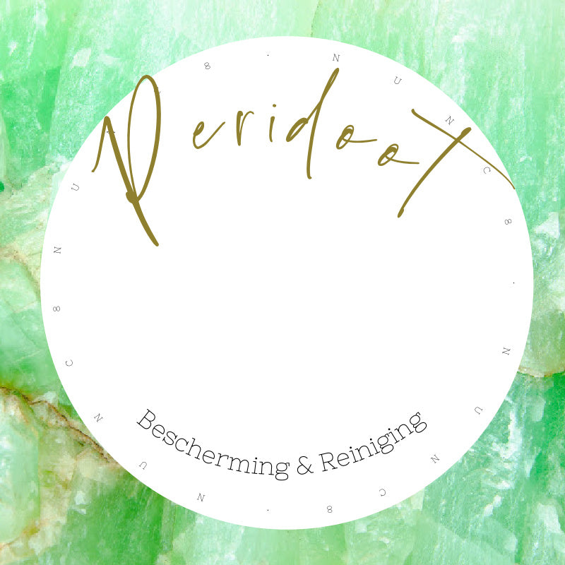 Peridoot brok ketting