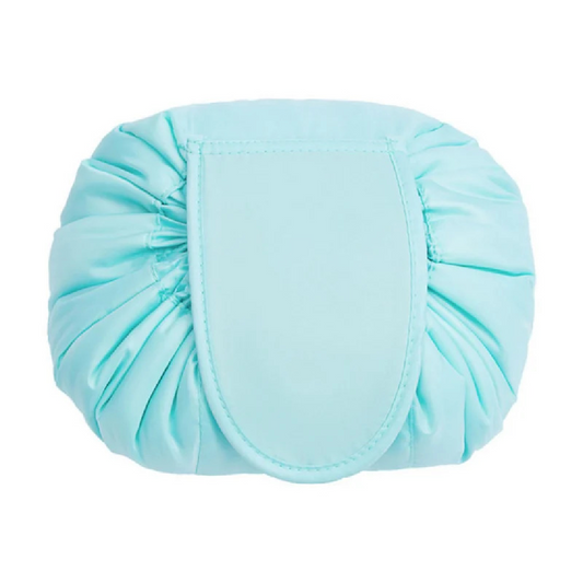 Baby blue make-up tas