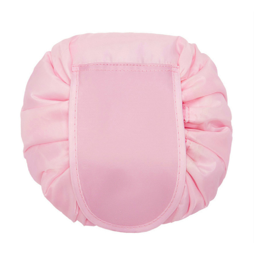 Candycane pink make-up tas