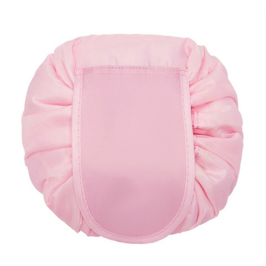 Candycane pink make-up tas