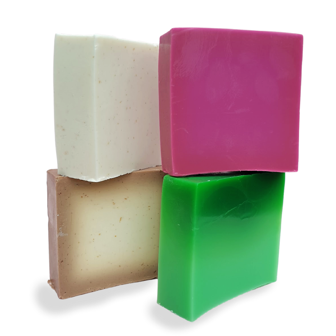 Zeezout, vanille, havermout en shea boter zeep