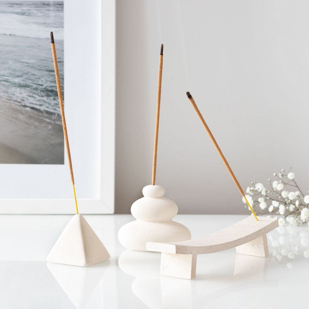 Minimalistische wierookhouder