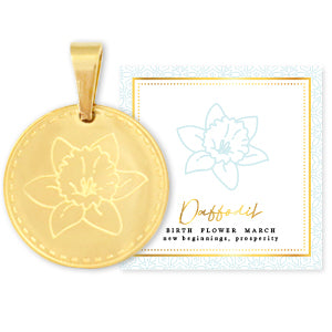 Ketting birthflower narcis maart