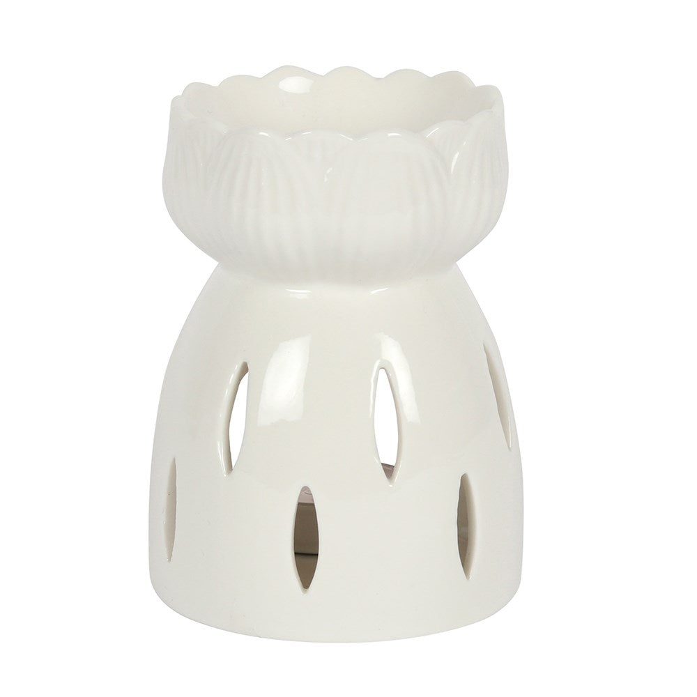 Witte lotus olie/wax brander
