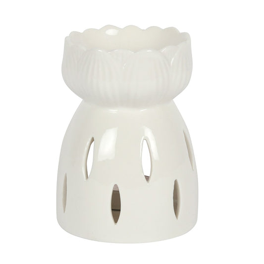 Witte lotus olie/wax brander