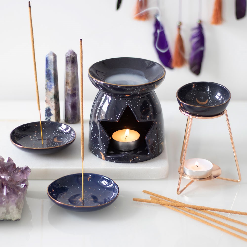 Purple star olie/wax brander