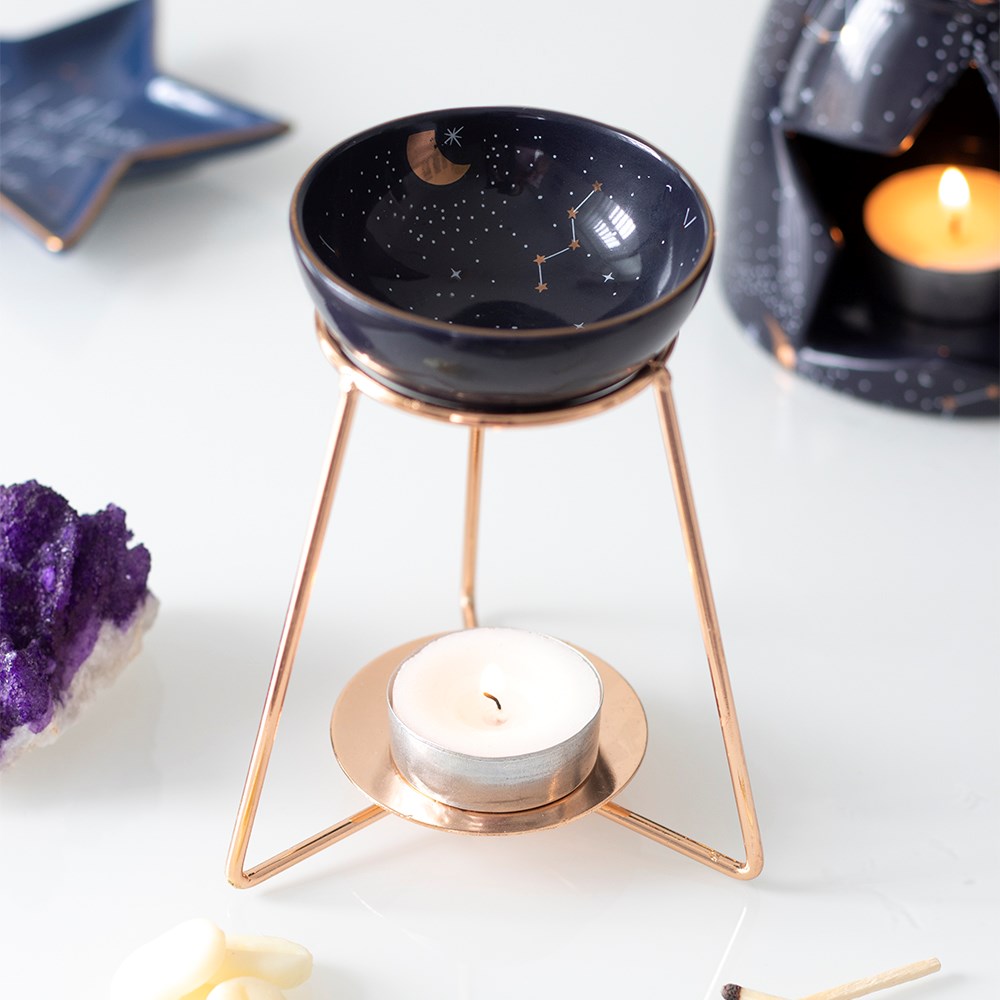 Purple star olie/wax brander