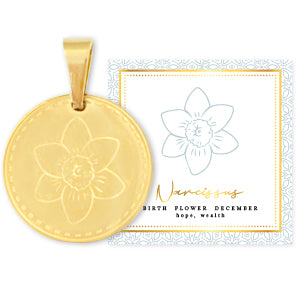 Ketting birthflower narcis december